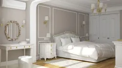 Белая Классическая Мебель В Спальне Дизайн