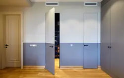 Дизайн квартиры со скрытыми дверьми