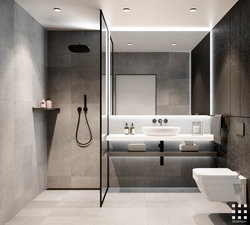 Дизайн ванной комнаты в современном стиле недорого