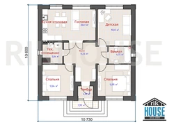 Three bedroom house project photo