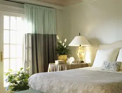Дизайн занавески в спальню