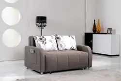 Аккордеон диван в интерьере гостиной