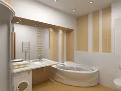 Ванна Угловая С Туалетом Дизайн И Стиральной Машиной