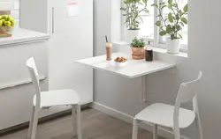 Kitchen tables interior of a small kitchen photo