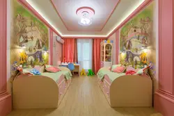 Дизайн детской комнаты для девочки в квартире