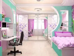 Дизайн детской комнаты для девочки в квартире