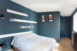 Дизайн спальни стены под покраску фото в интерьере