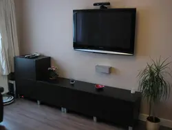 Фото телевизора на стене в квартире