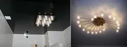 Потолочные люстры для натяжных потолков в кухне фото