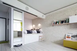 Дизайн квартиры с нишей для кровати однокомнатной современные