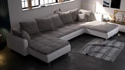 Модульный диван со спальным местом фото