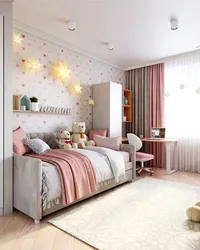 Дизайн маленькой спальни для девочки
