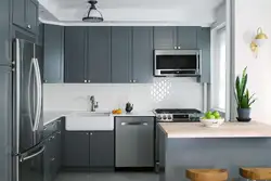 Colors for kitchen sets for small kitchen photo in modern