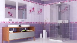Дизайн ванной комнаты листовыми панелями
