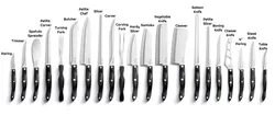 Виды Ножей На Кухне Фото
