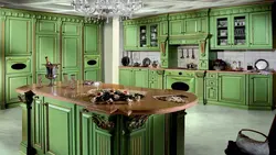 Классические цвета в интерьере кухни