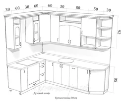 Кухонные гарнитуры для маленькой кухни фото размеры
