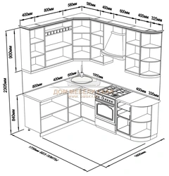 Кухонные Гарнитуры Для Маленькой Кухни Фото Размеры