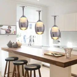 Ceiling pendant lamps for kitchen photo