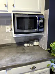 Как Повесить Микроволновку В Маленькой Кухне Фото