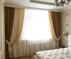 Дизайн штор в спальню 2023