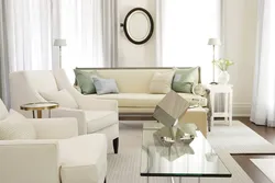Какие цвета сочетаются с белым в интерьере гостиной