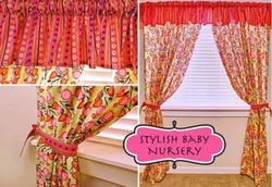 How to sew tulle for the kitchen photo