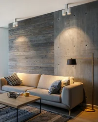 Дизайн квартиры бетонные стены