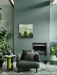 Фото зеленых стен в квартире