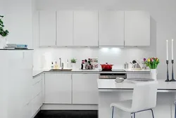Угловые Кухни Белые Матовые Фото