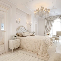 Спальня Классика Белая Фото