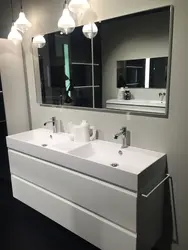 Дизайн ванны с двумя раковинами