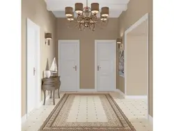 Интерьер плитка на полу кухня коридор фото