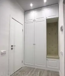 Встроенный Шкаф В Прихожую С Распашными Дверями Современный Дизайн Фото