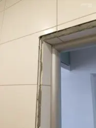 Дверной проем в ванной фото