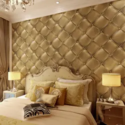 Bedroom design with fabric