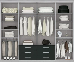 Wardrobe for bedroom design inside