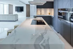 Кухня в мраморном стиле фото