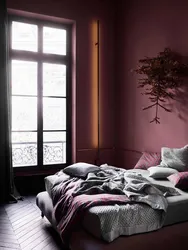 Фото бордовых спален
