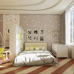 Дизайн спальной комнаты с ребенком