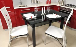Фото стильных столов на кухню