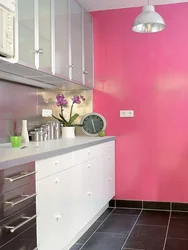 Подбираем цвет стен на кухне фото