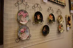 Декоративные Тарелки На Стену В Интерьере Кухни