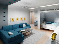 Дизайн комнаты 25 кв м спальни гостиной