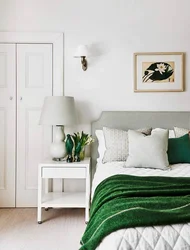 Зеленая Кровать В Интерьере Спальни Фото Дизайн