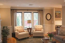Фото гостиных с двумя окнами на одной стороне