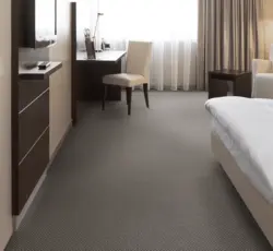 Carpet in the bedroom interior