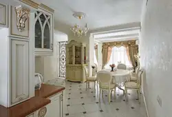 Венецианский интерьер гостиной