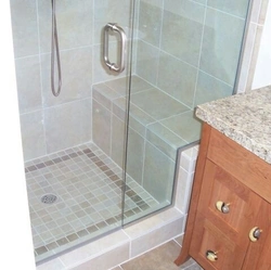 Shower design instead of bathtub