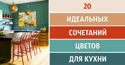 Дизайн кухни подбор цвета